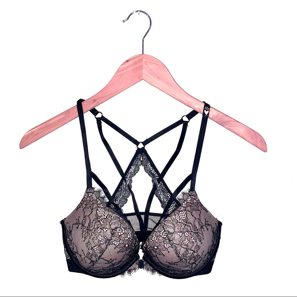 VS Very Sexy strappy lace push-up bra